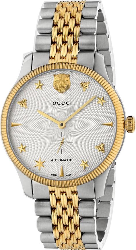 gucci gold timeless watch 40|Gucci g timeless watch men's.